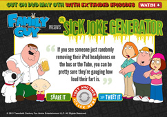 Family Guy Sick Joke Generator 
