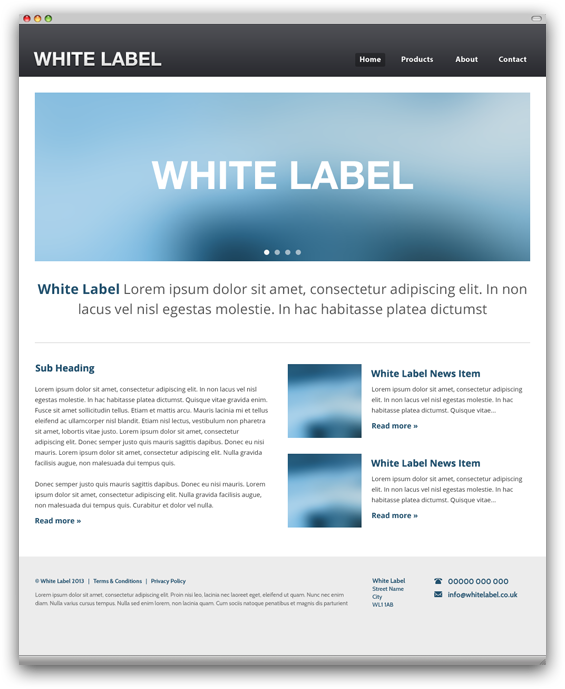 White Label Websites and Web Design from Aravastdesign.com
